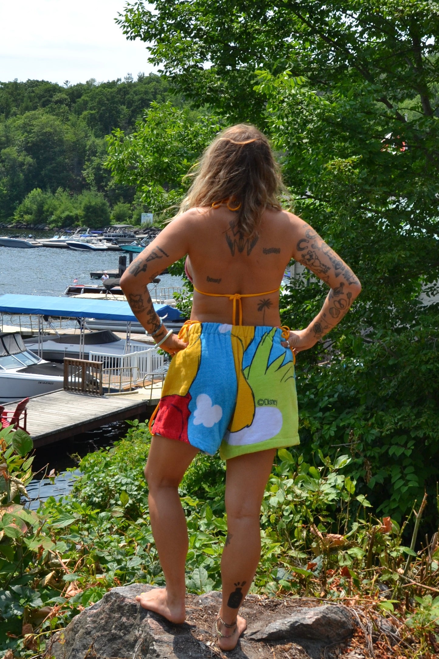 towel shorts