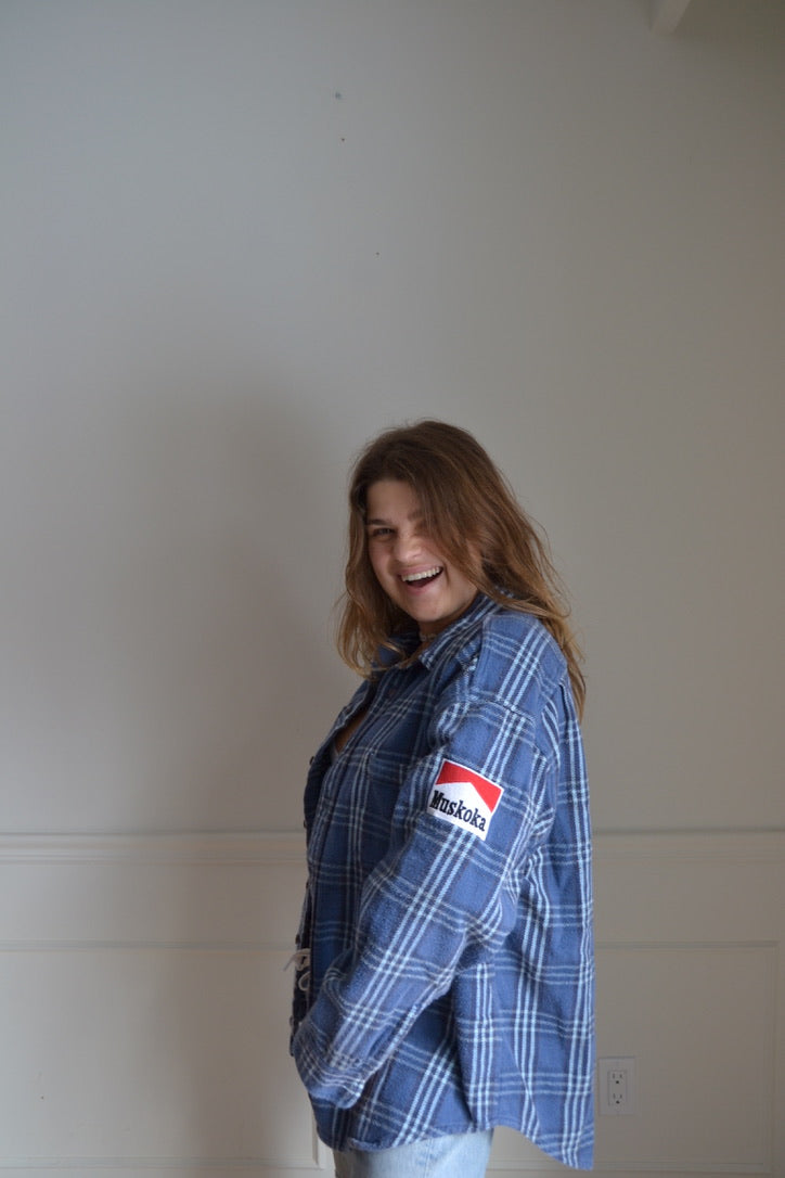 smoking muskoka flannel