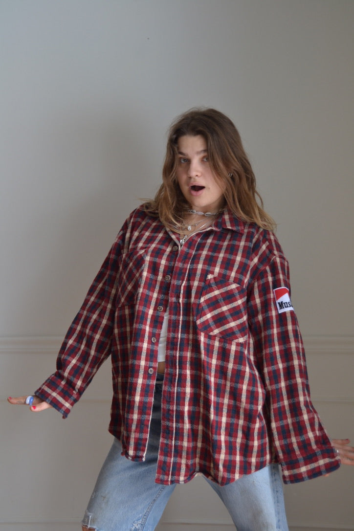 smoking muskoka flannel