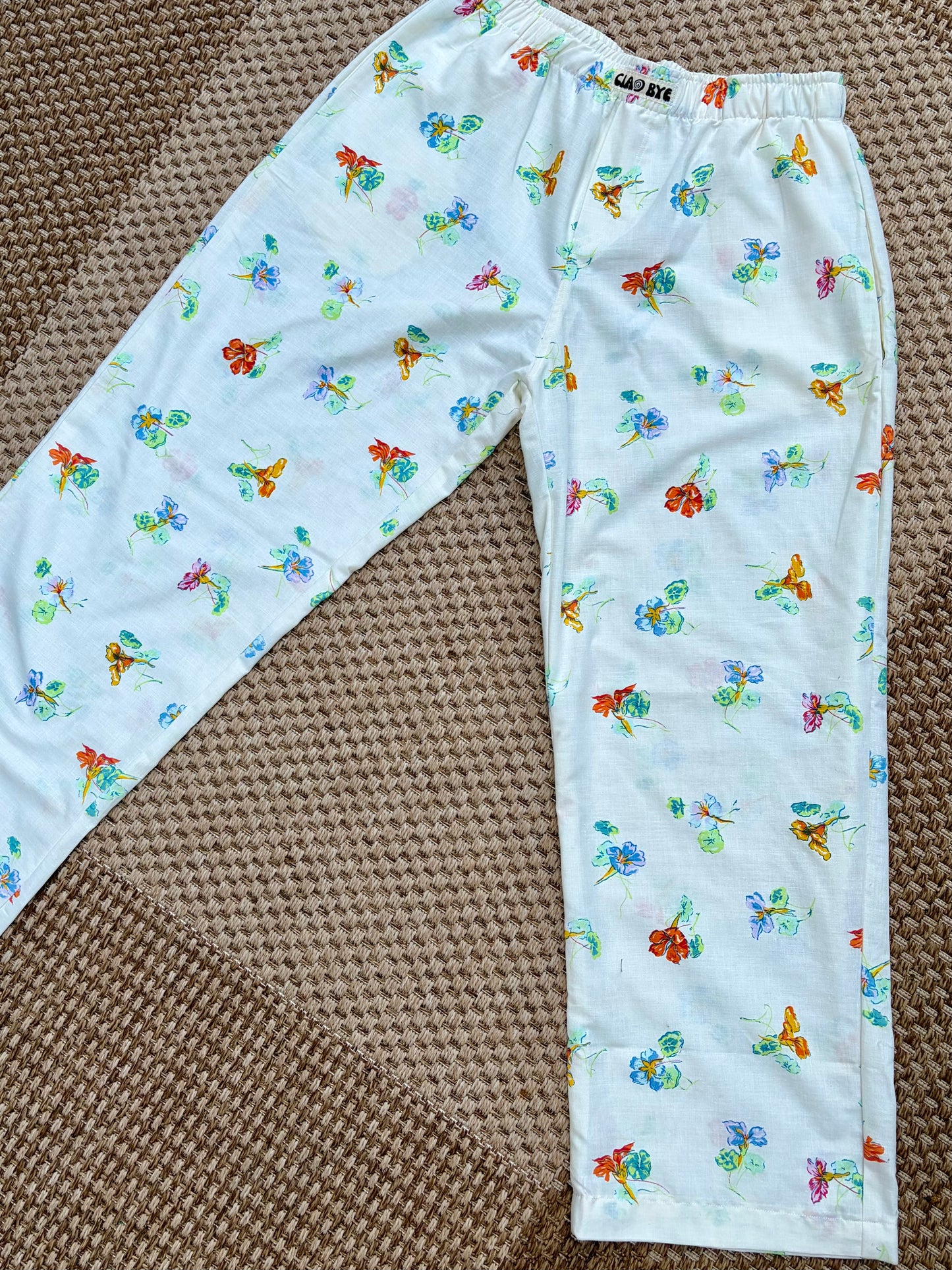bed sheet pants