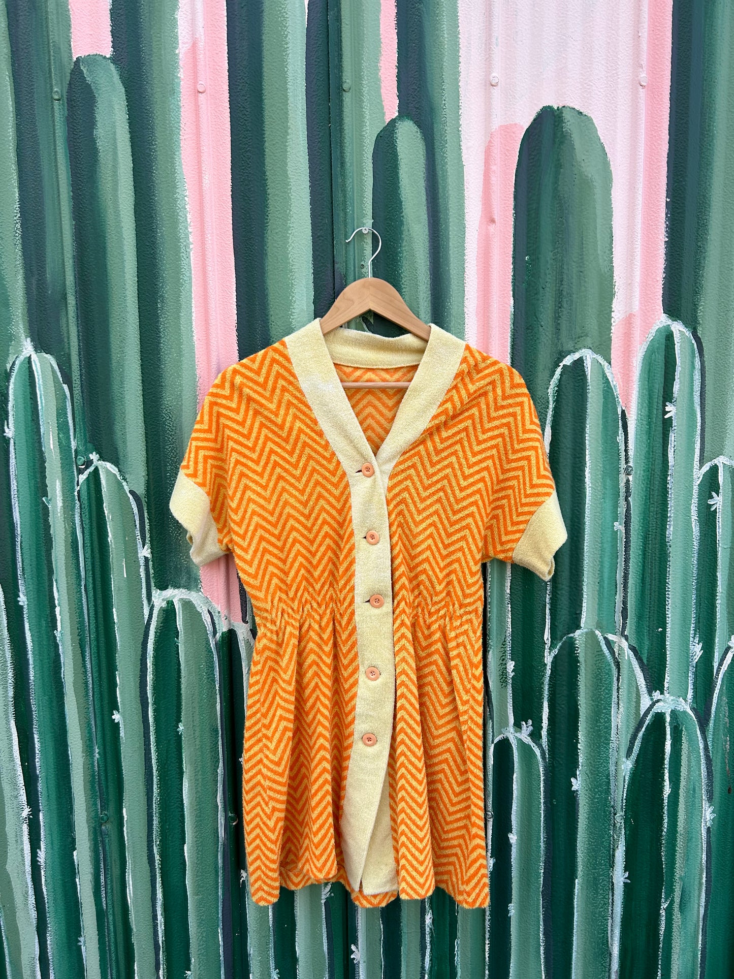 terry cloth dress