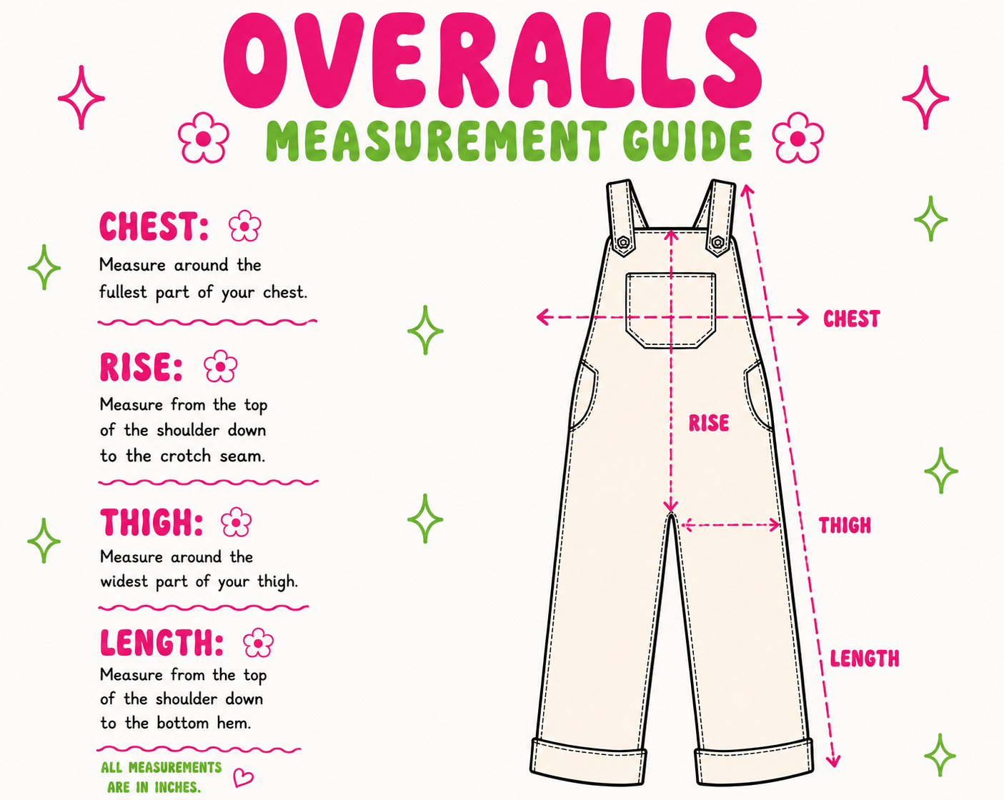 star patch overalls