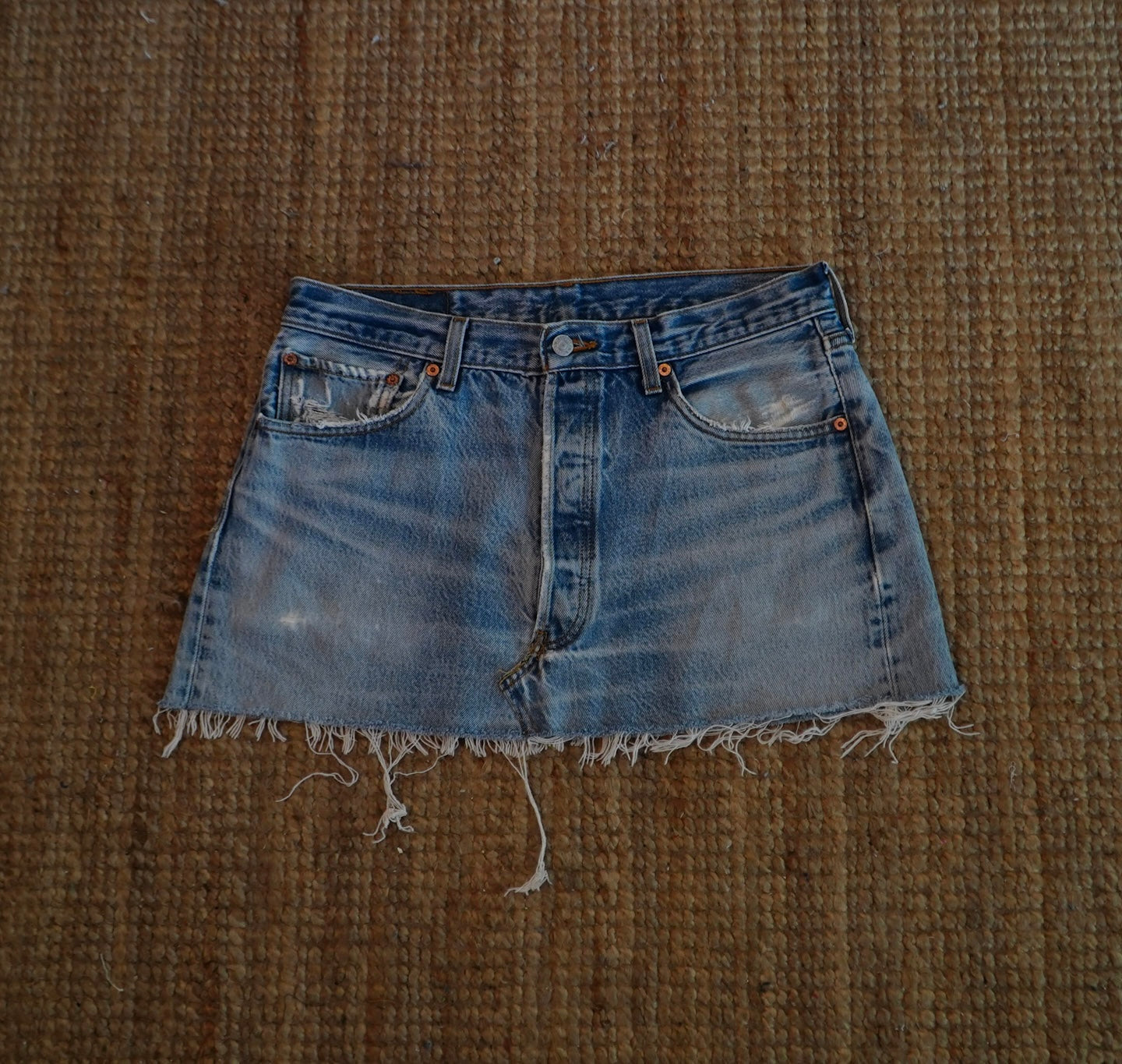 star patch skirt