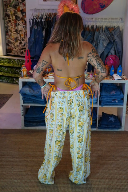 bed sheet pants