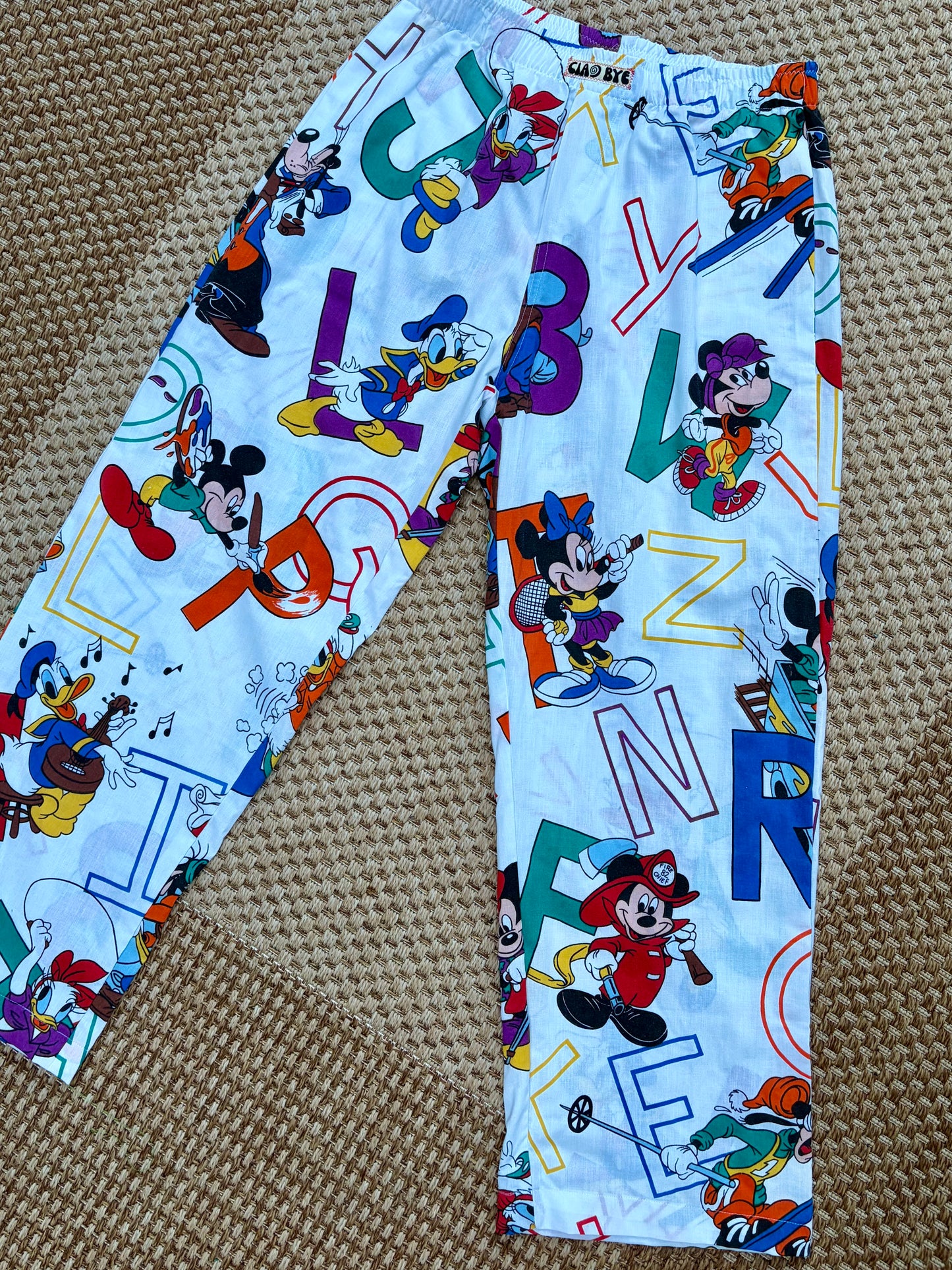 bed sheet pants