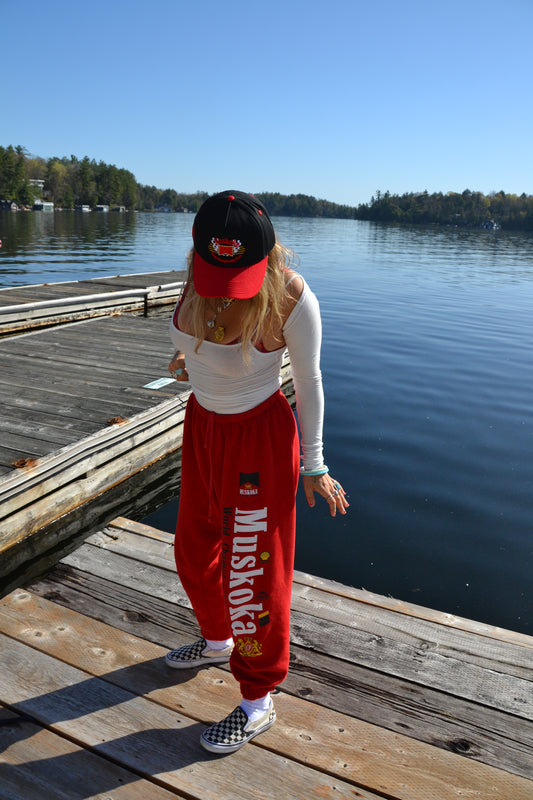 red race team sweats