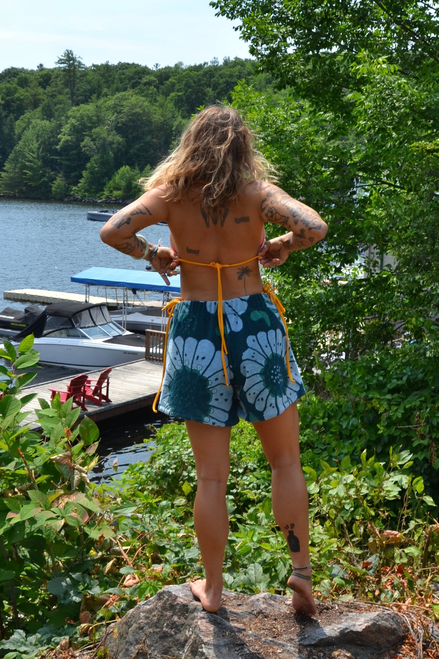 towel shorts