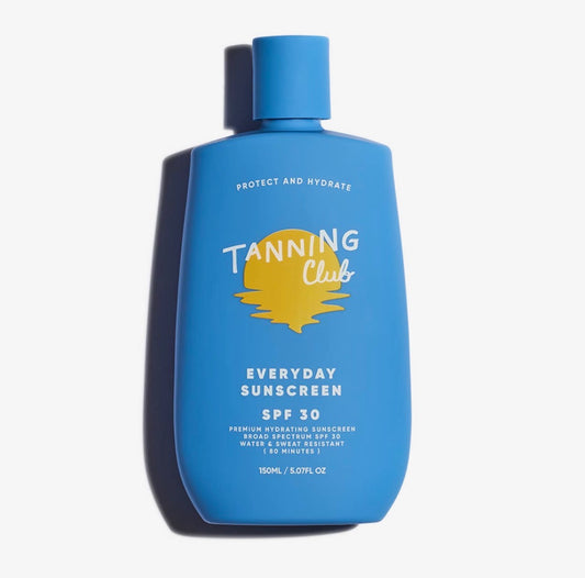 tanning club SPF 30