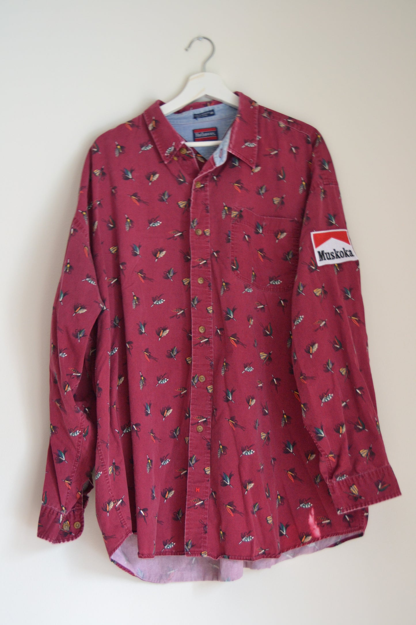 smoking muskoka over shirt