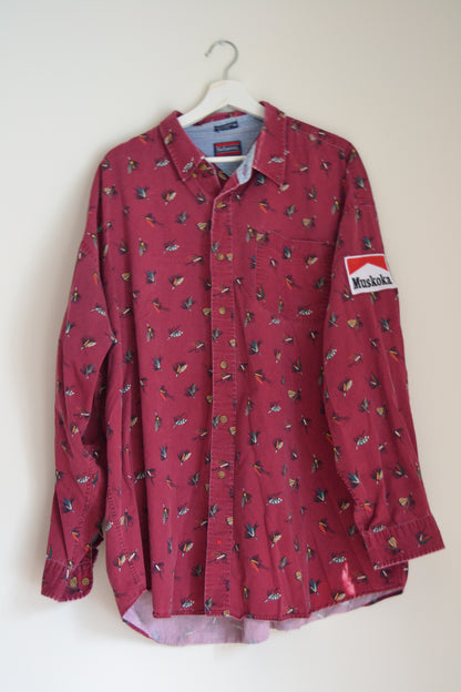 smoking muskoka over shirt