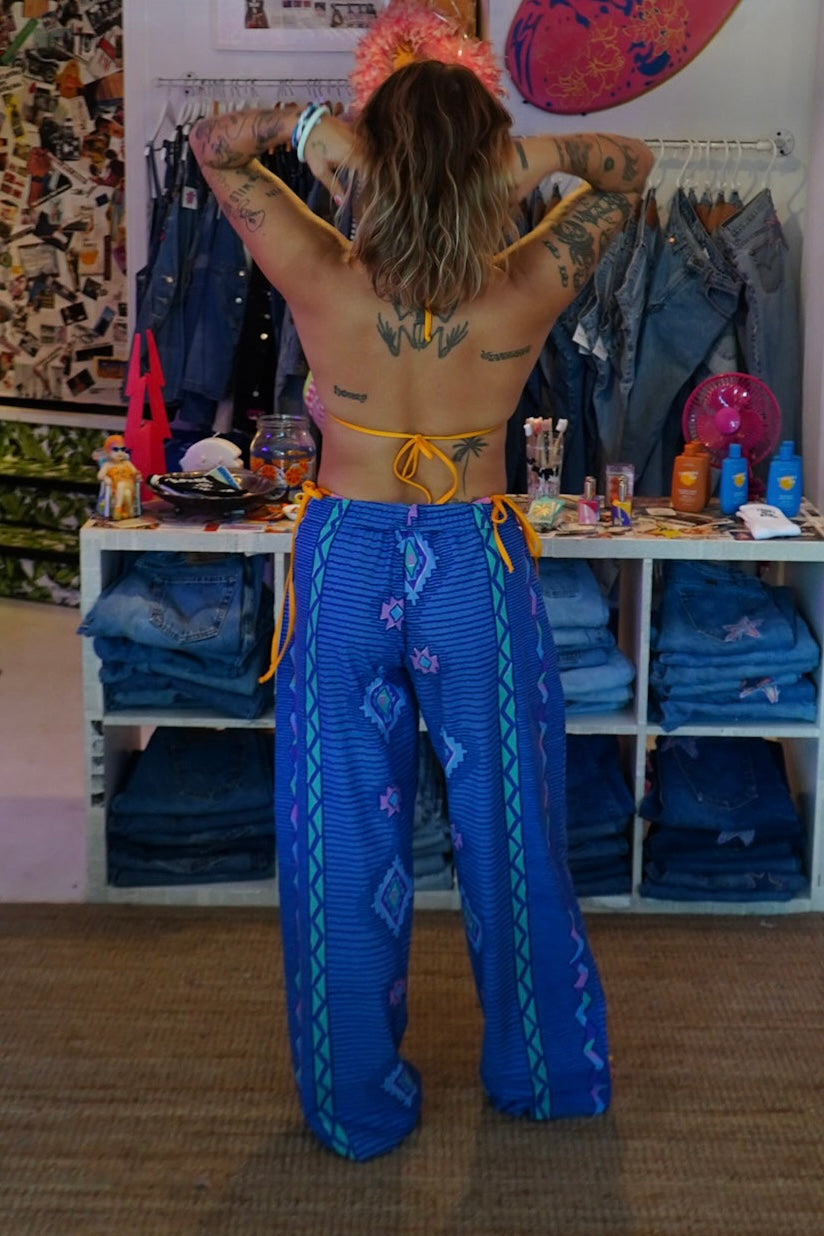 bed sheet pants