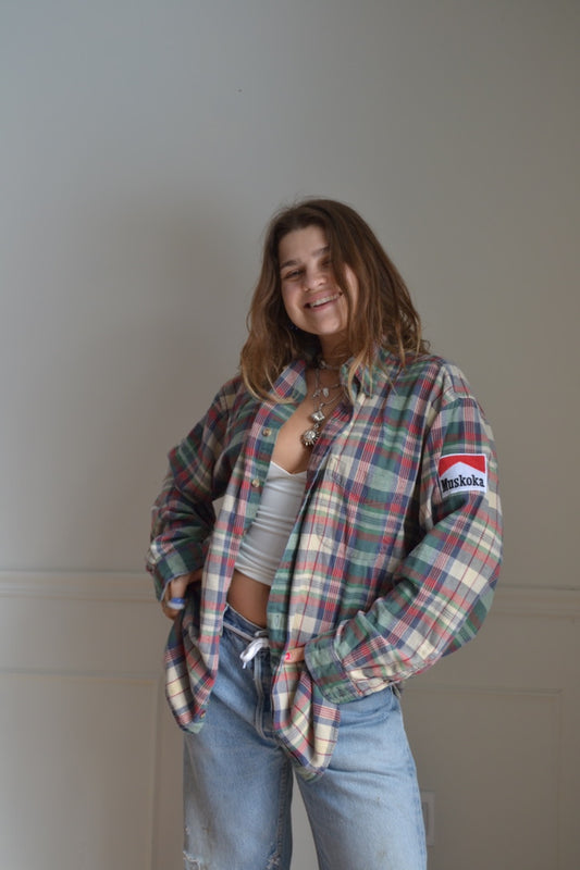 smoking muskoka flannel