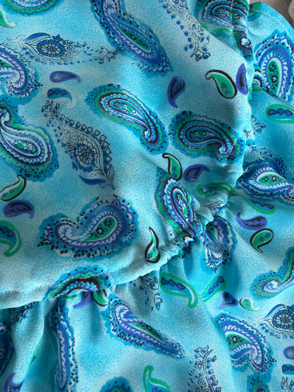 blue paisley