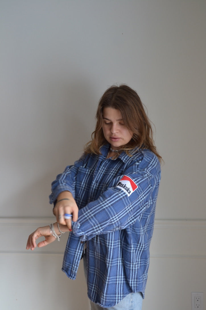 smoking muskoka flannel