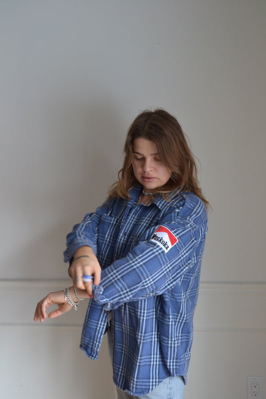 smoking muskoka flannel