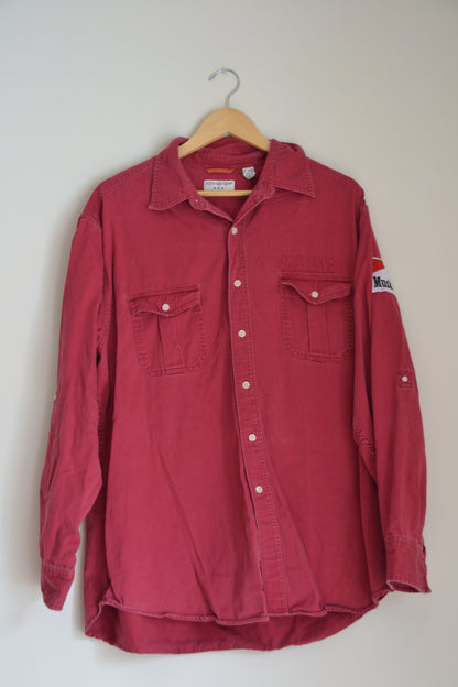 smoking muskoka over shirt