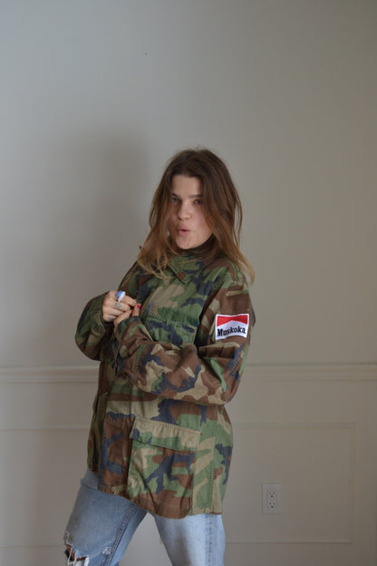 military smoking muskoka