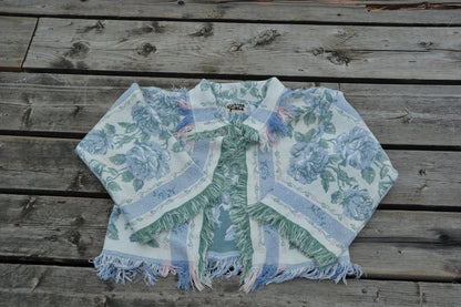 reworked blanket jacket