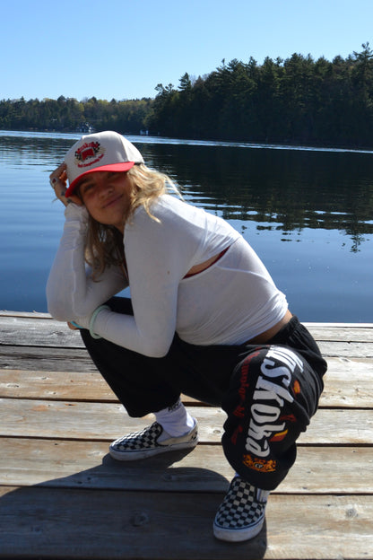 black race team sweats