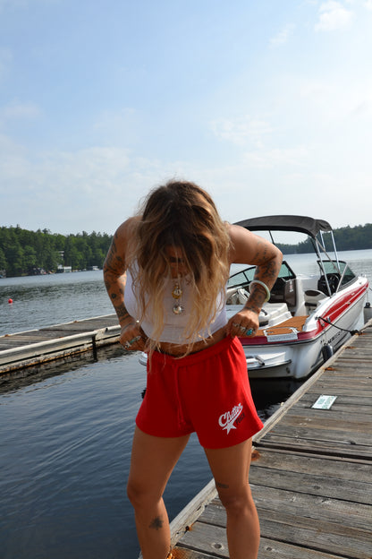 clutter sweat shorts