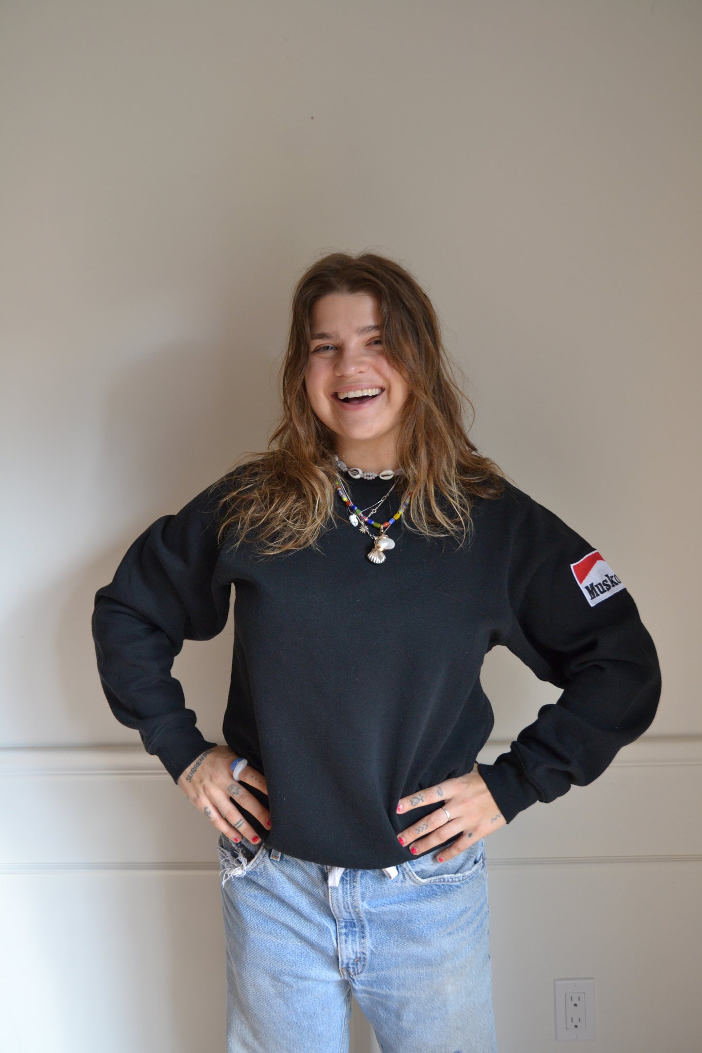 smoking muskoka crewneck