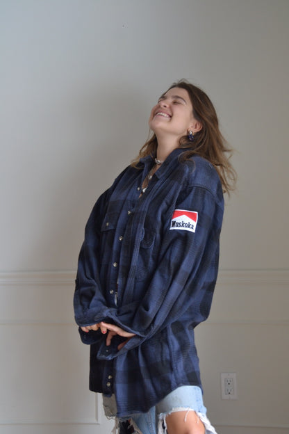 smoking muskoka flannel