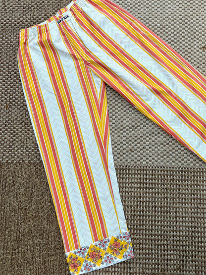 bed sheet pants