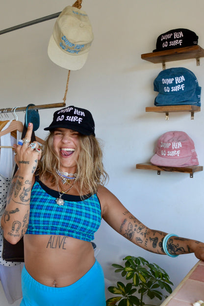 dump him go surf hat