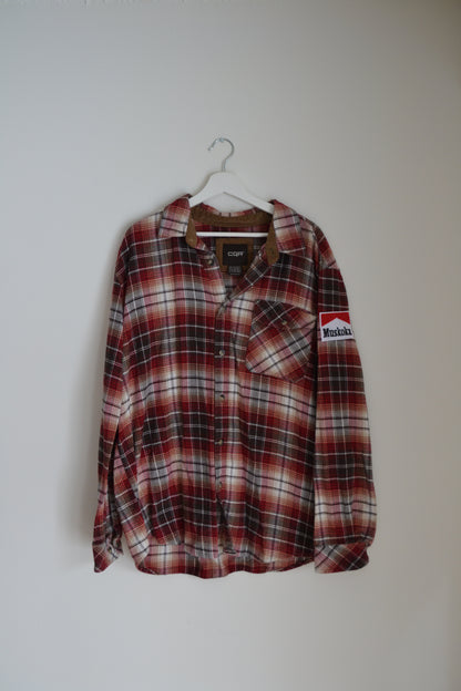 smoking muskoka flannel