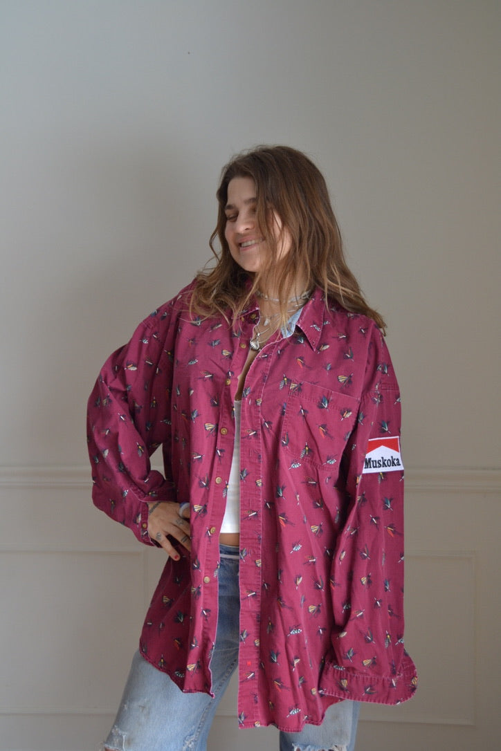 smoking muskoka over shirt