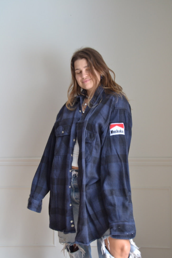 smoking muskoka flannel