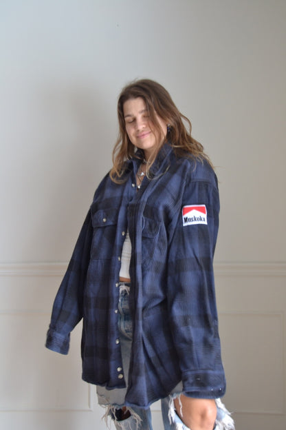 smoking muskoka flannel