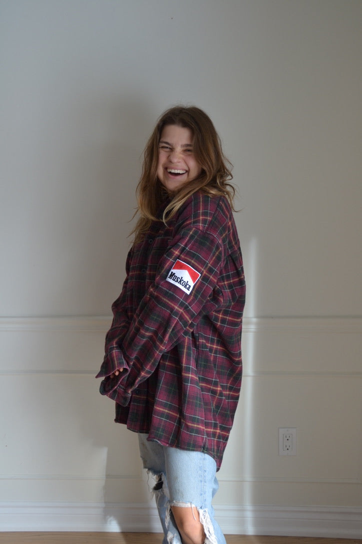 smoking muskoka flannel