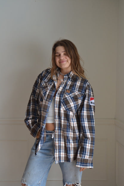 smoking muskoka flannel