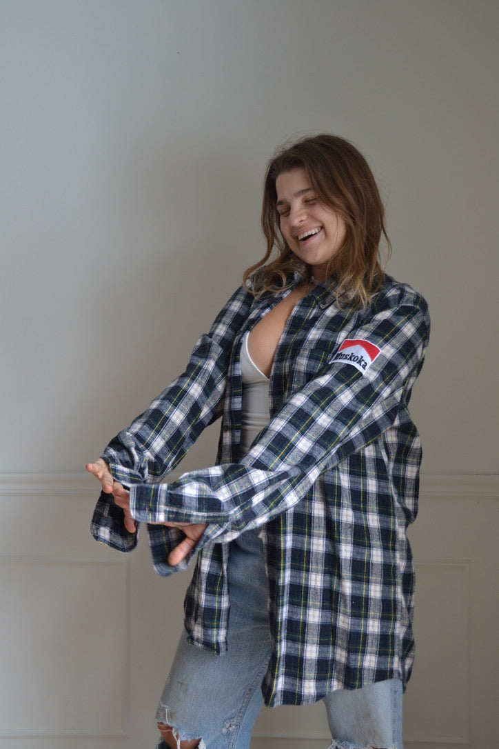 smoking muskoka flannel