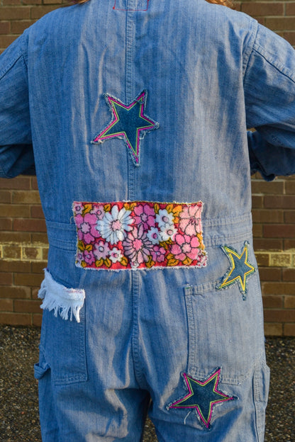 star patch coveralls