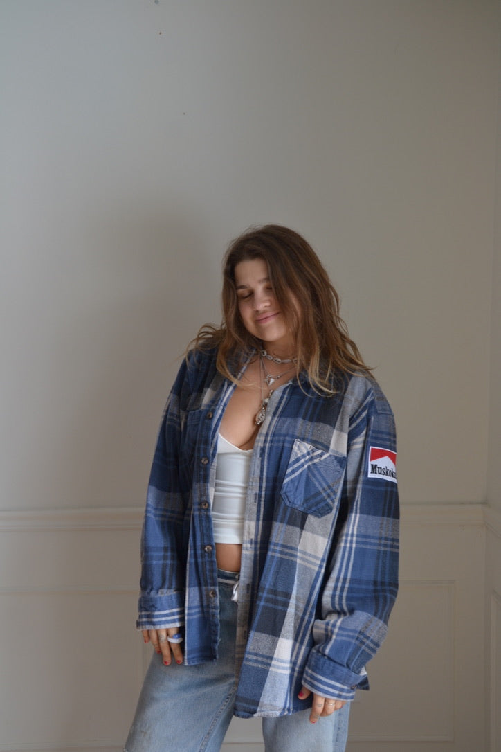 smoking muskoka flannel