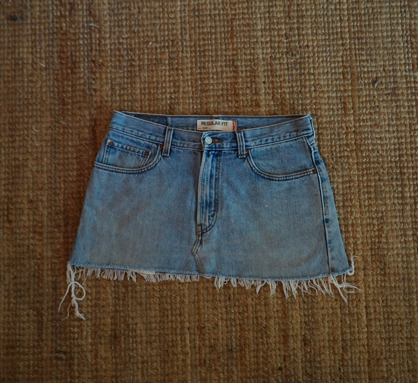 star patch skirt