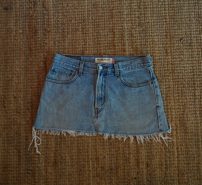 star patch skirt