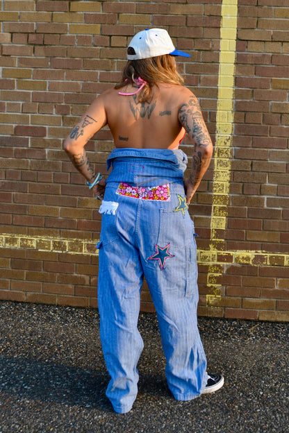 star patch coveralls